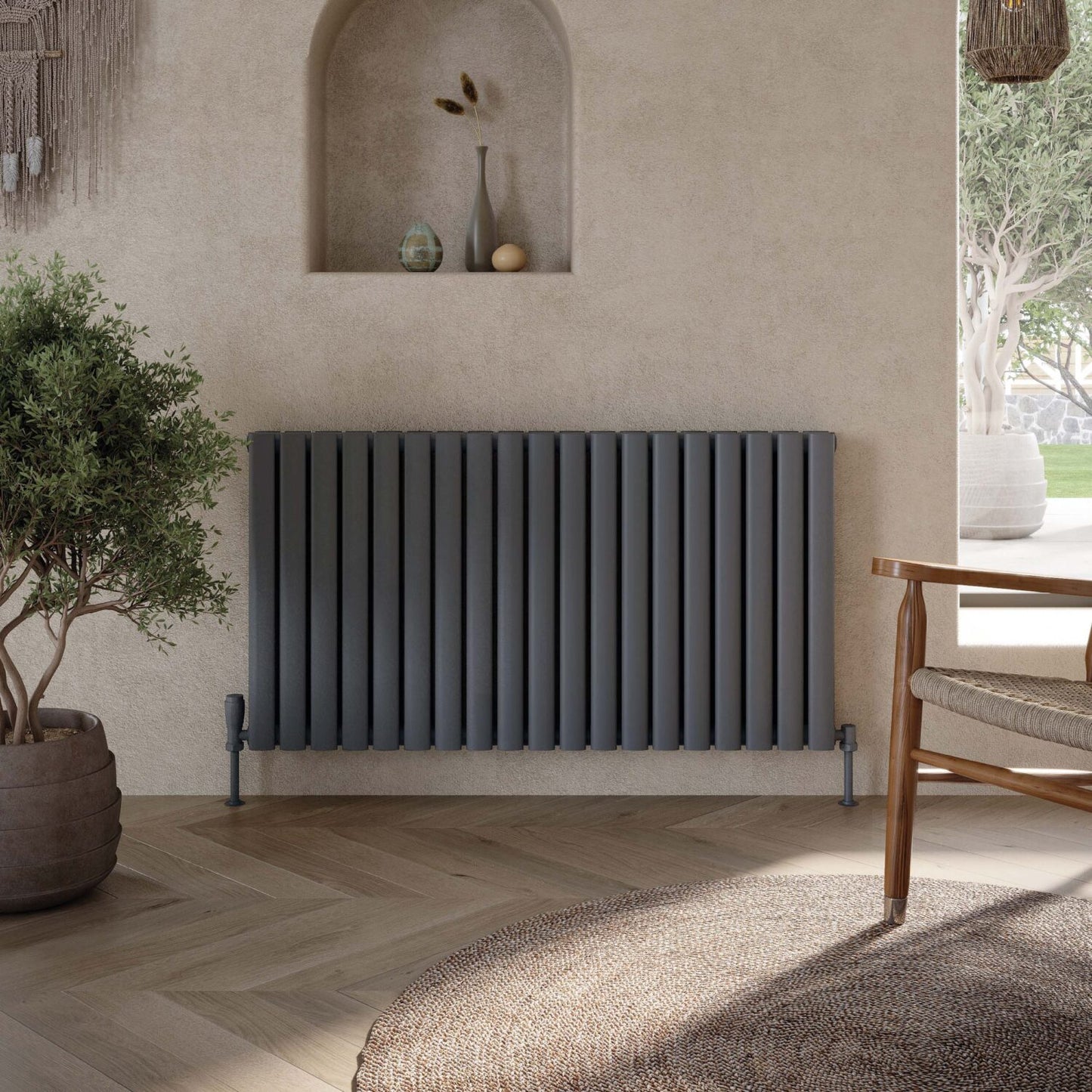Apex Double Designer Radiator – 600 X 994