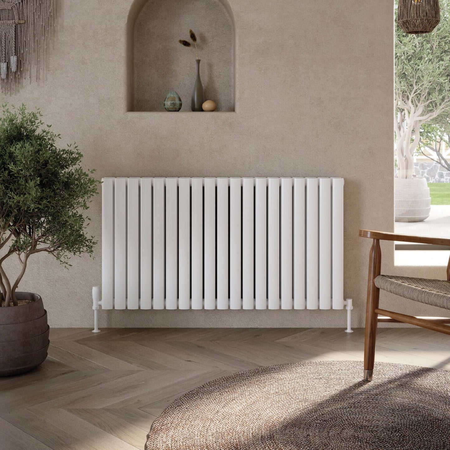Apex Double Designer Radiator – 600 X 994